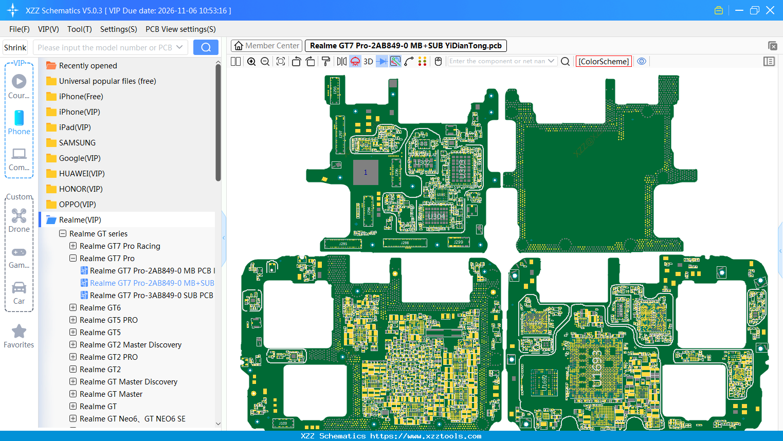 Realme GT7 Pro-2AB849-0 MB+SUB bitmap